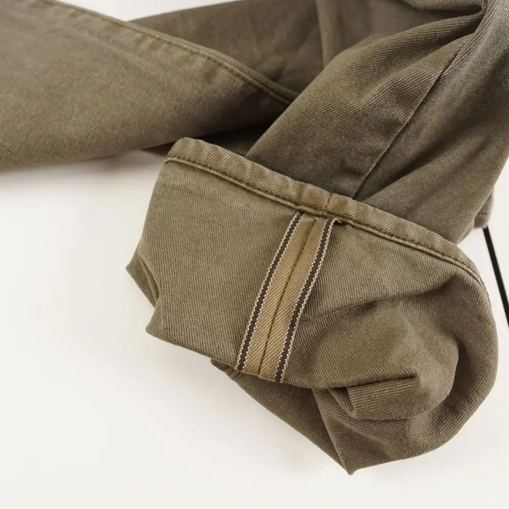 Adriano Goldschmied AG Kurabo Selvage Tellis Modern Slim Brown Jeans 32 x 34